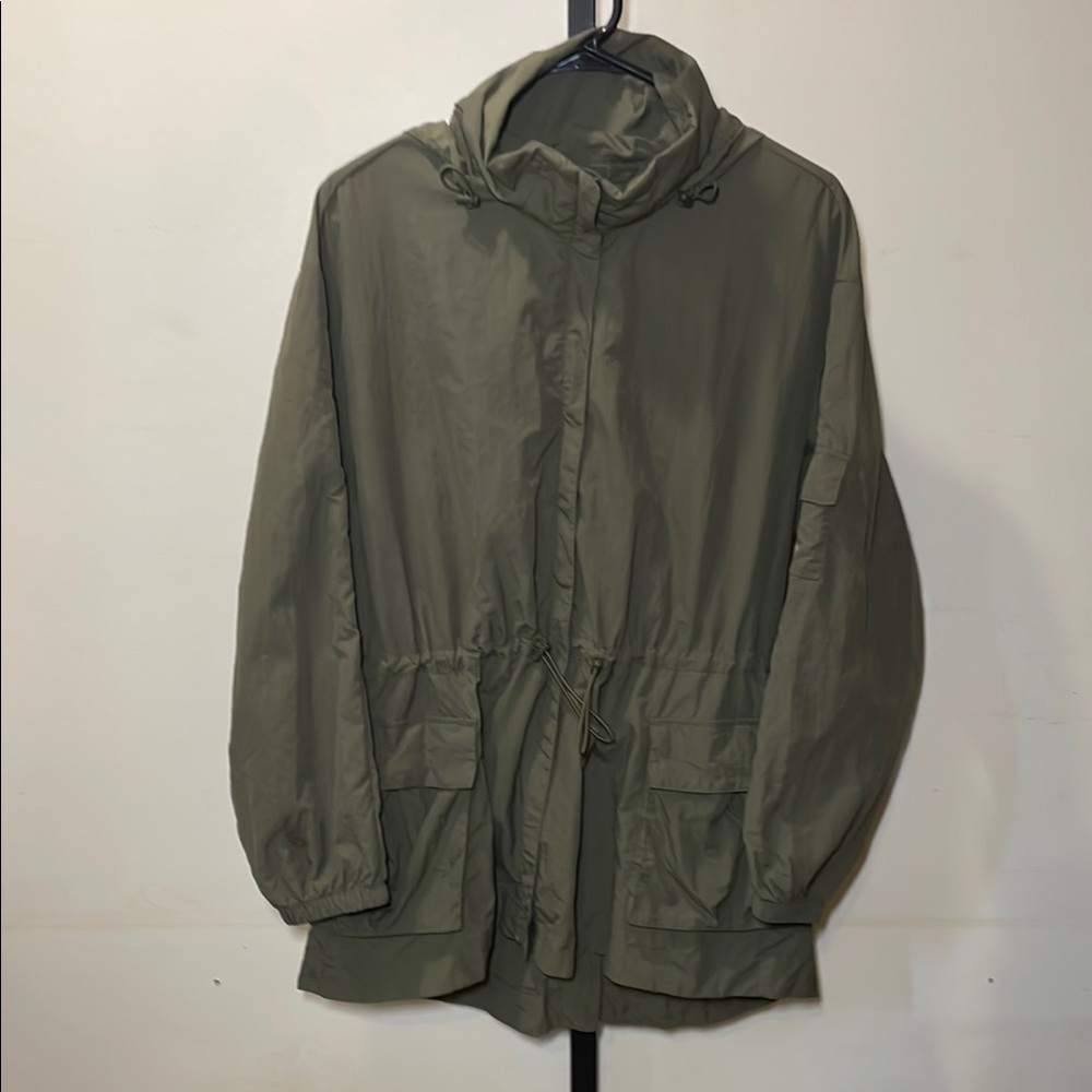All in Motion Green Windbreaker